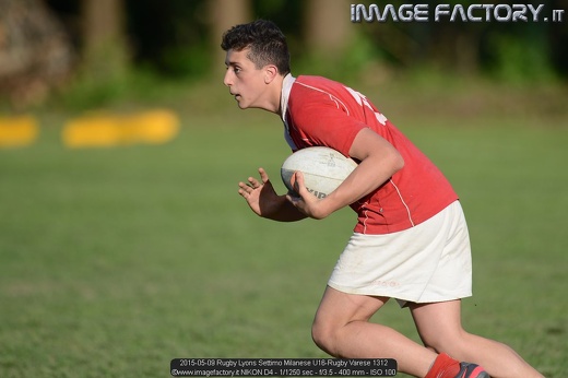 2015-05-09 Rugby Lyons Settimo Milanese U16-Rugby Varese 1312